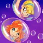 Draw Winx Bubble Path