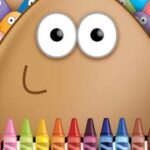 Pou Coloring